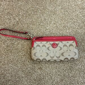 coach wristlet VINTAGE!!!